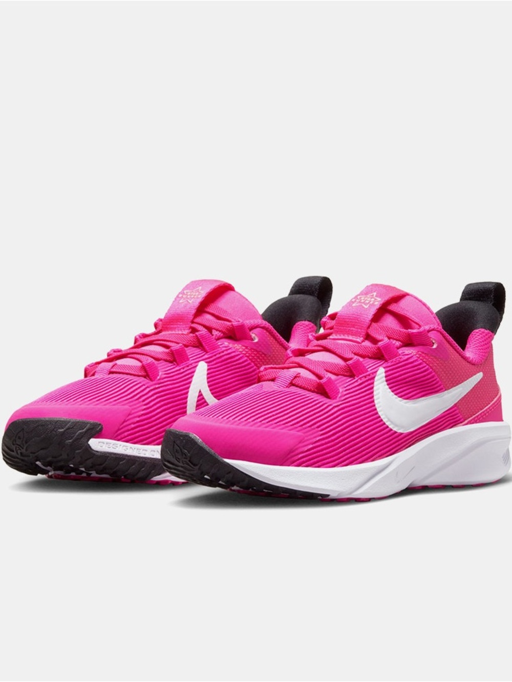 BRAND NEW girl youth nike star runner pink shoes size 3Y & 6Y - Picture 1 of 6